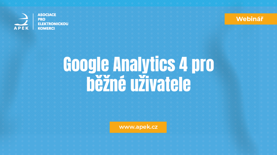 Google Analytics 4 pro běžné uživatele