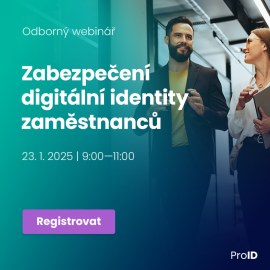 Zabezpečení digitální identity zaměstnanců  (Workforce Security)