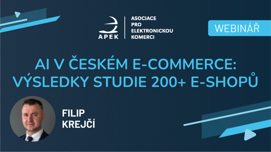 AI v českém e-commerce: výsledky studie 200+ e-shopů - Filip Krejčí
